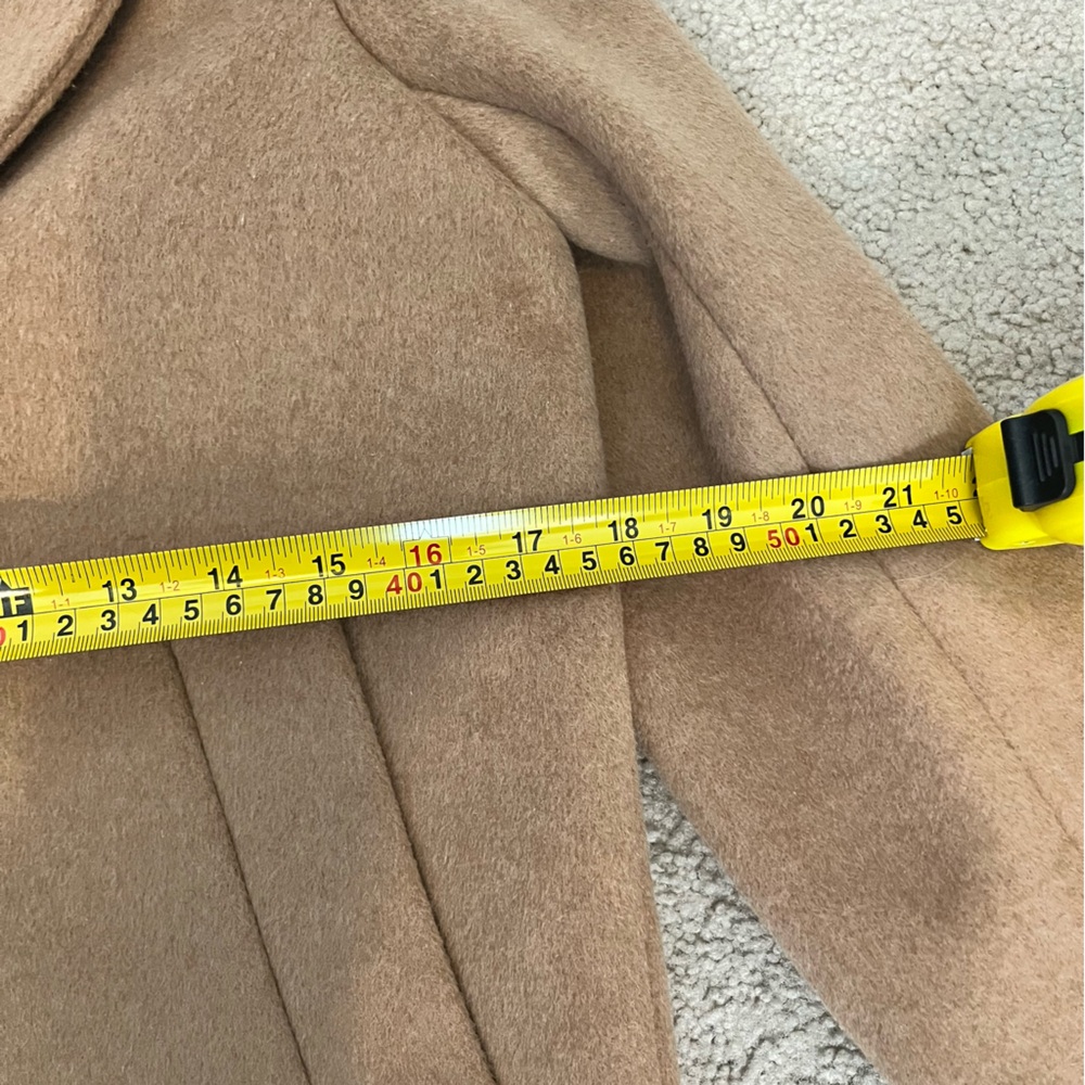 Abercrombie and Fitch Wool Blend Tailored Coat NWT - Picture 8 of 10